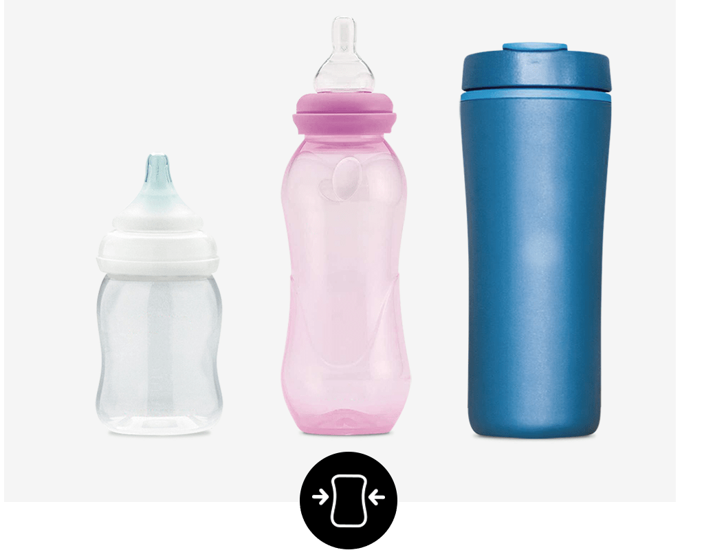 Babyopack bottle warmer fits every bottle shape