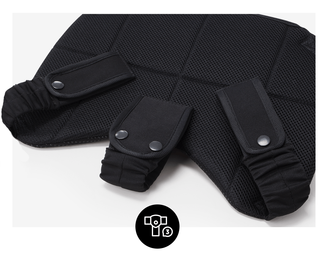 Cinturón para mujeres embarazas con 3 puntos de fijación