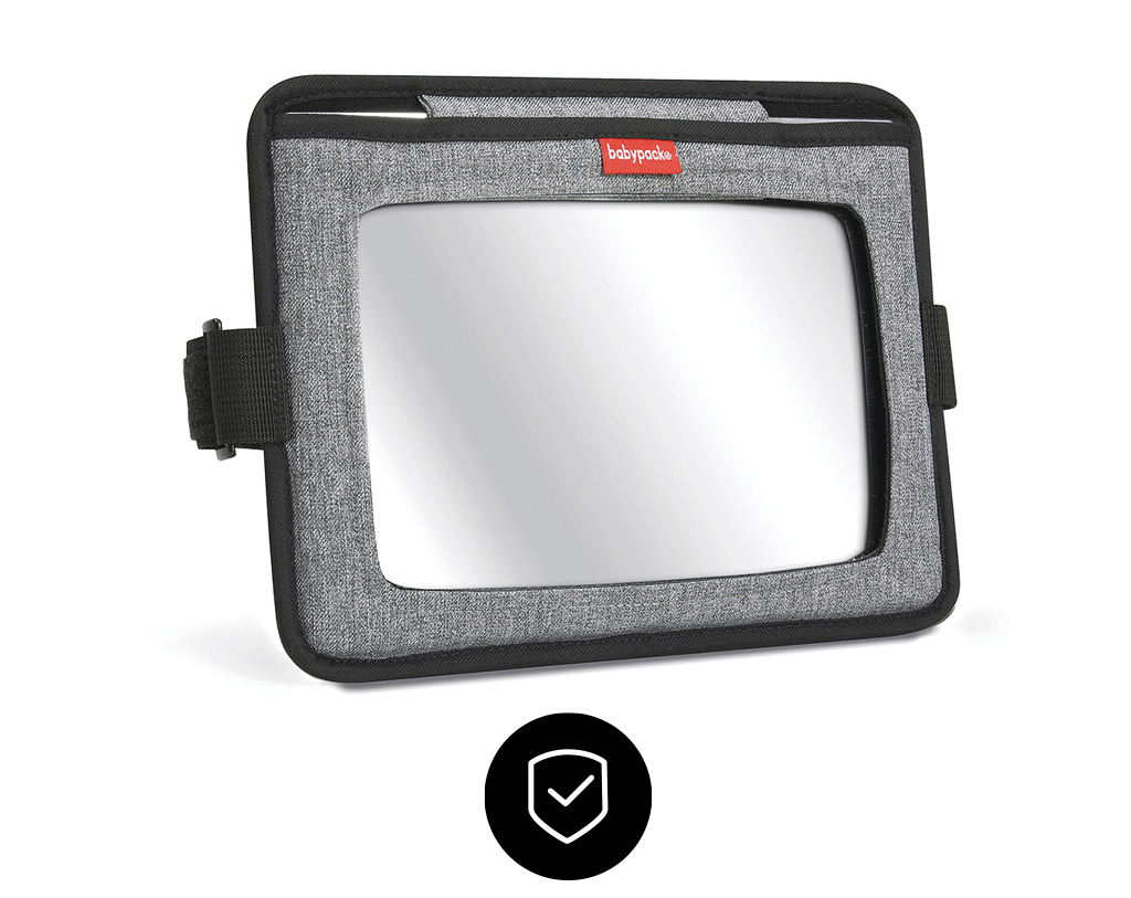 Espejo de material anti golpes