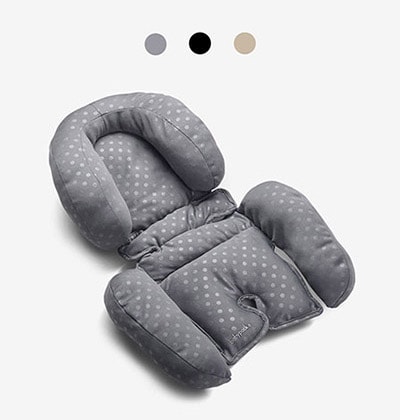 Newborn side cushioned mattress pad. For baby car seats and pushchairs