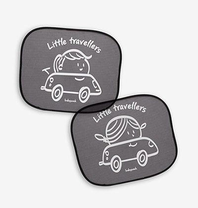 Car window sun shade x2. Suckers