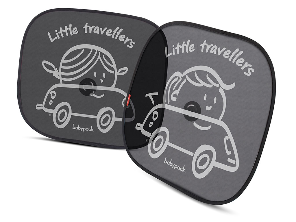 Babypack Car sun shade x2