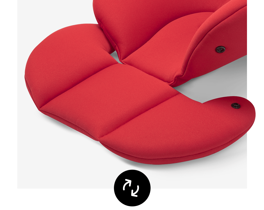 Reposacabezas con corchetes para instalarlo