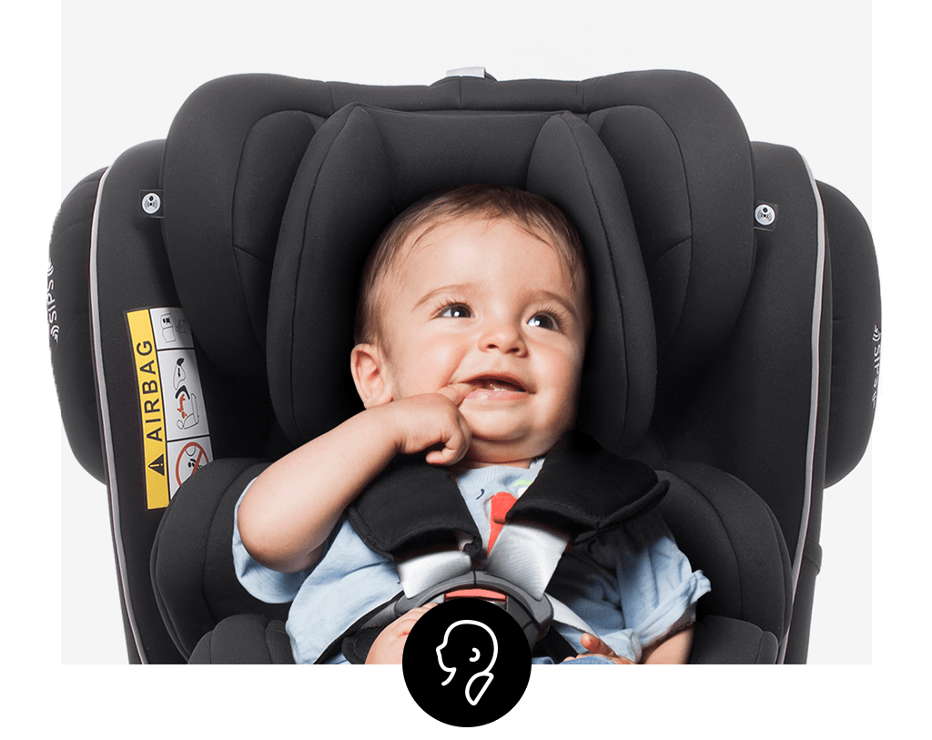 Reposabezas Babypack sujeta la cabeza del niño